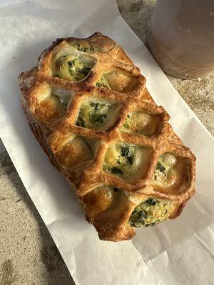 Spinach and feta pastry