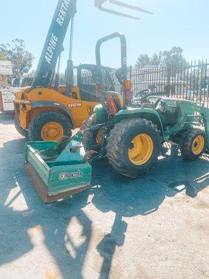 John Deere Tractor 3038E.