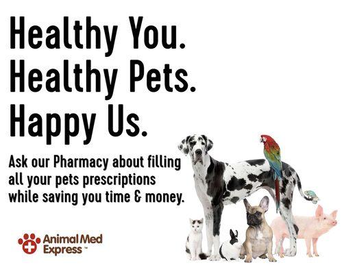 Foster's offers Pet medications at a competitive price. Let Foster's save  you Time and Money!