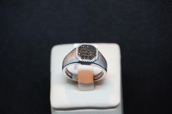 Black diamond ring