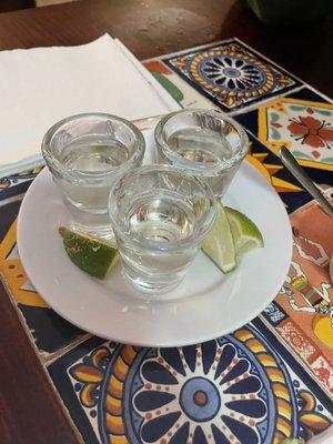 Tequila shots