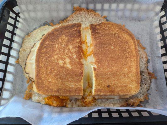 Buffalo Turkey grilled cheese - full