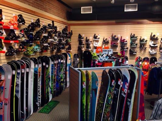 The biggest snowboard selection in Fort Collins