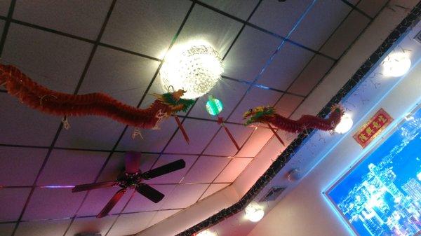 I like the place it's comfortable, the decorations never gets old and I love their steamed dumplings!