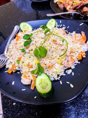 13B. FRIED RICE WITH SHRIMP - CM CHIN TM