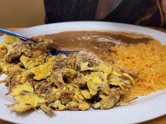 The best machaca and eggs for 50 miles!