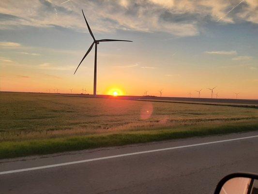 Sun goes down but Green energy keeps flowing