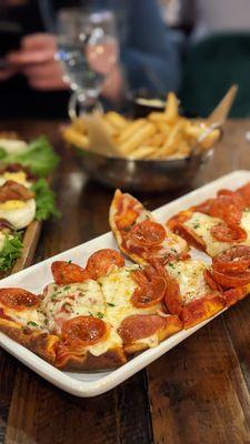 Hot Honey Pepperoni Flatbread