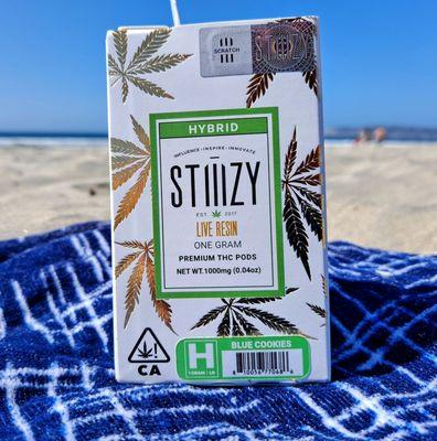 STIIIZY Blue Cookies 1g Live Resin Pod