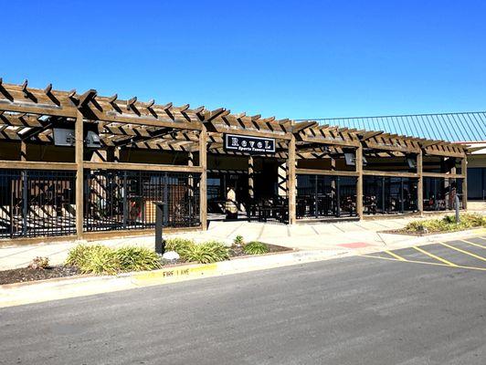 Sports Bar Exterior and Patio