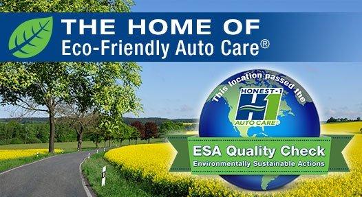 ECO-FRIENDLY AUTO CARE
Through the Honest-1 Auto Care ESA (Environmentally Sustainable Actions) Program we employ responsible...