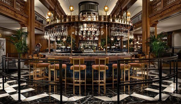 Olympic Bar, located inside the historic Fairmont Olympic Hotel, offers all-day dining and drinks seven days a week.