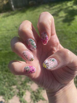 Nail design by Snow