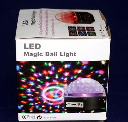 LED Magic Ball Light with SD card slot for Music.