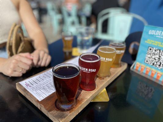 Beer flight