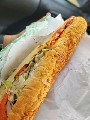 Nice....Footlong Tuna