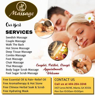 Welcome To Health Land Massage