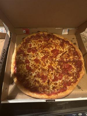 Pepperoni Extreme Pizza