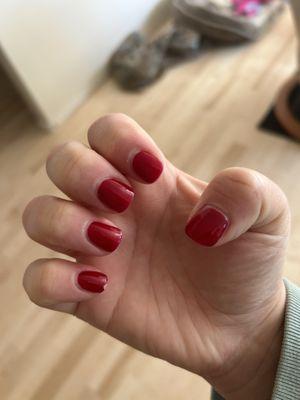 Gel manicure