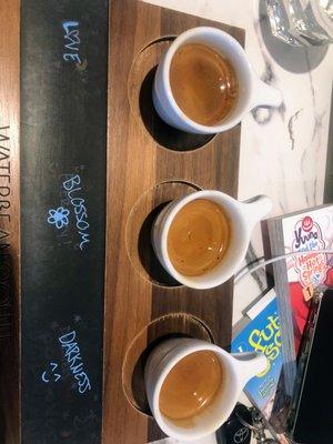 Espresso flight