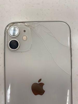 Cracked back glass replaced