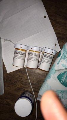 My medications I had to pay for out of pocket for the infection .