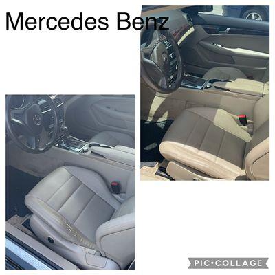 Mercedes Benz before and after