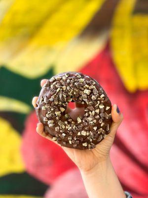 Andes Mint Donut | West Town Bakery River North in Chicago