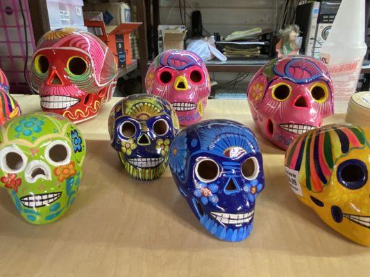 Sugar skulls.