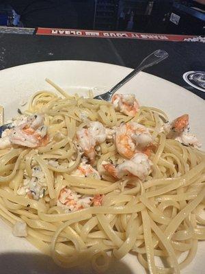 Shrimp scampi