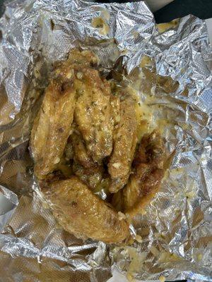 Garlic Parm wings