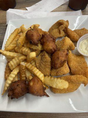 Large Tennessee River Catfish Filet Plate