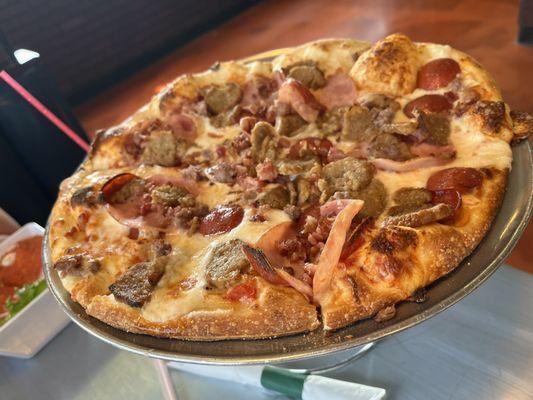 Meat lover pizza