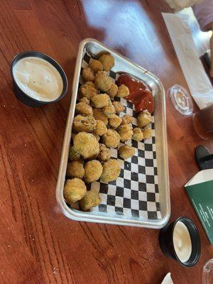 Fried okra