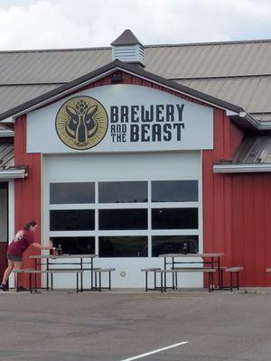 Front of brewery