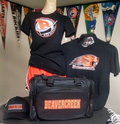 We have the largest inventory of In-Stock Beavercreek "Spirit Wear", in the area!