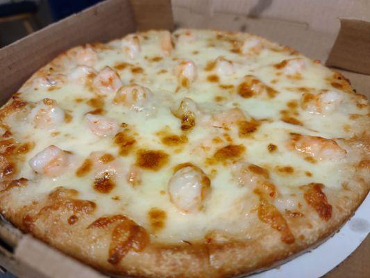 Shrimp Scampi Pizza