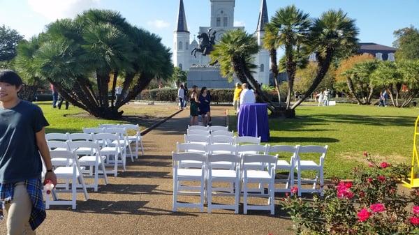 Wedding In Jackson Square....