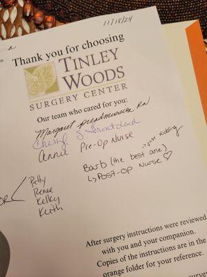 Tinley Woods Surgery Center