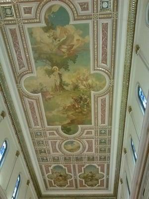 ceiling mural