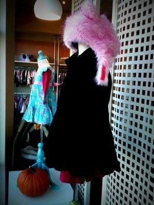 Stylish window display at SparkleKIDS