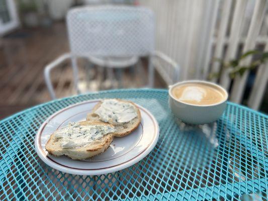 Back deck makes for a refreshing start to the day