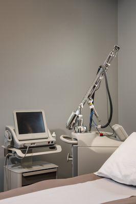 Pure Dermatology Laser Treatment Room