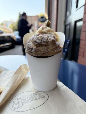 Pumpkin Spice Cruffin