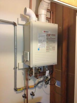 Tankless install