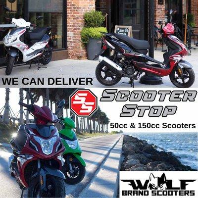 50cc & 150cc Scooters