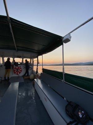 Sunset tour on Sail Acadia