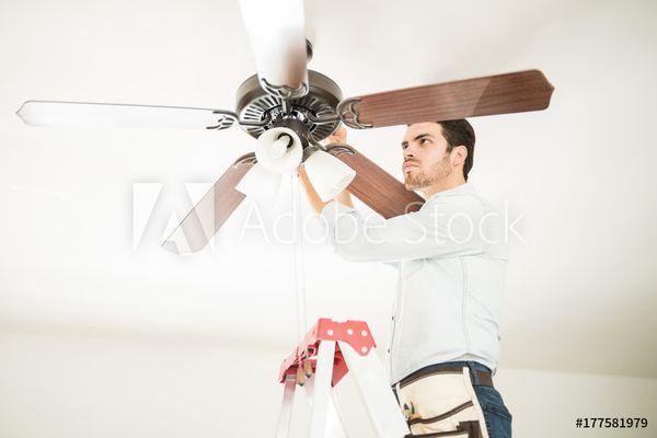 Fan/light installation/repair