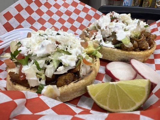 Sopes al pastor!