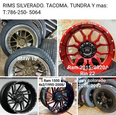 RIMS/ TIRE/LIFT KIT- SUSPENSION/ ACCESORIES FOR VEHICLE